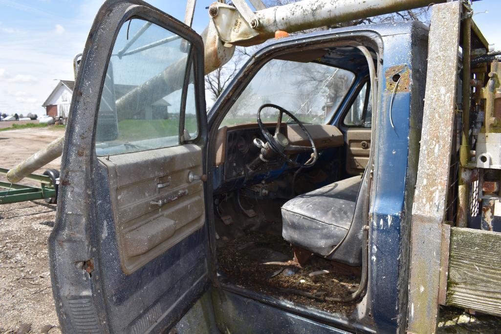 1973 Chevrolet C50 single axle truck w/ Powers ABS 1-35 bucket truck body