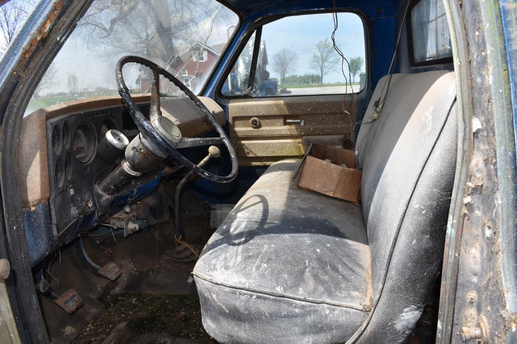 1973 Chevrolet C50 single axle truck w/ Powers ABS 1-35 bucket truck body