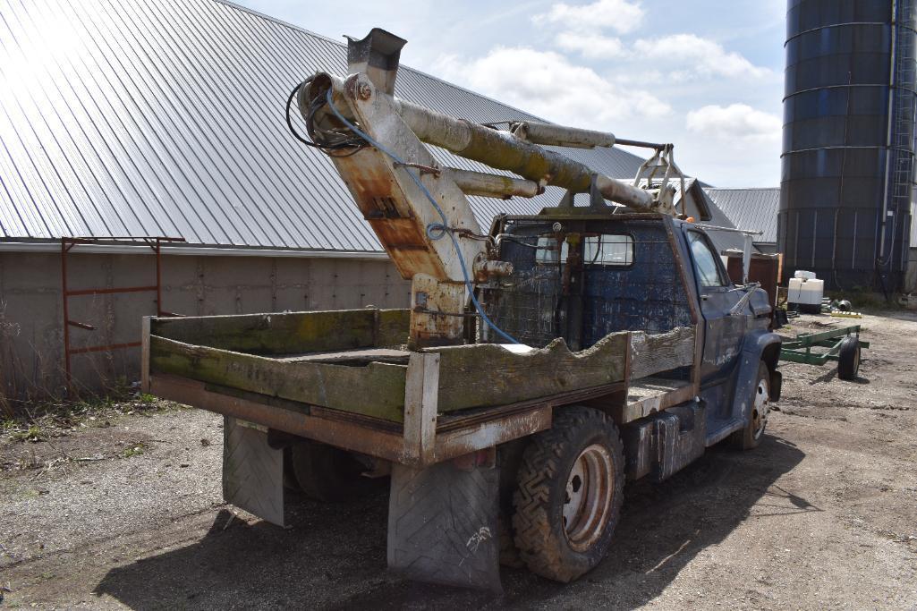 1973 Chevrolet C50 single axle truck w/ Powers ABS 1-35 bucket truck body