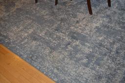 (2) Matching area rugs