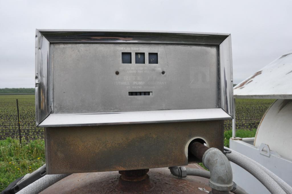 500 gal. fuel tank w/ pump