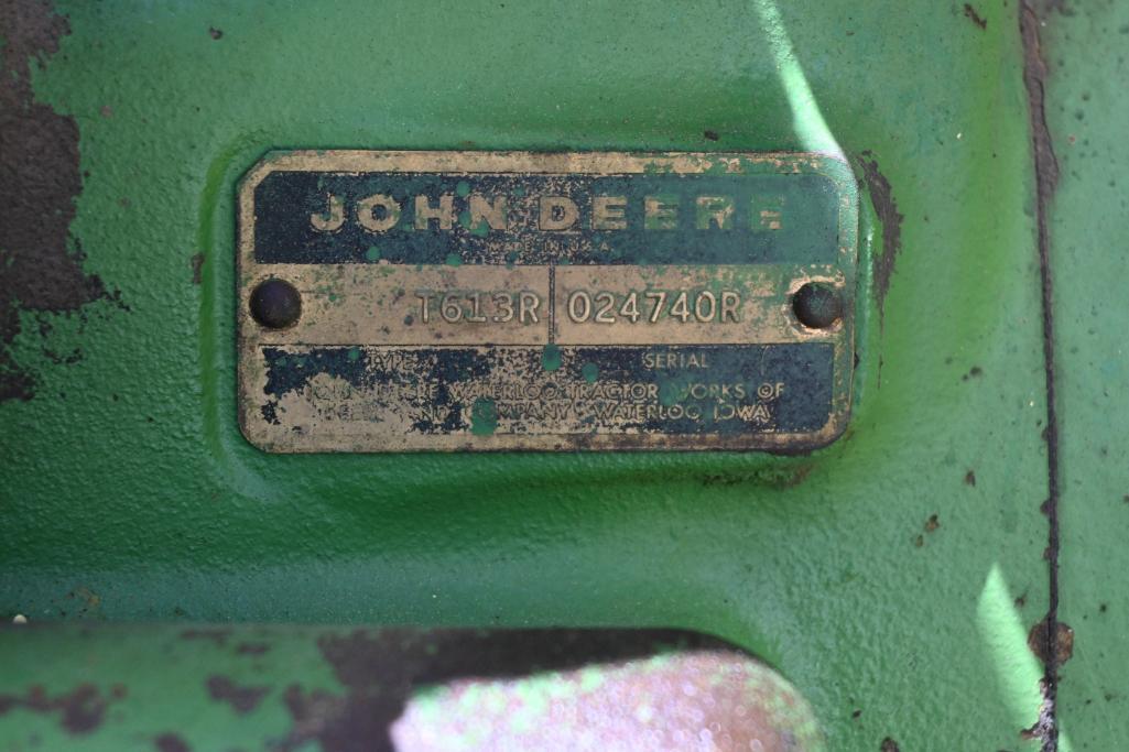 1972 John Deere 4320 2wd tractor