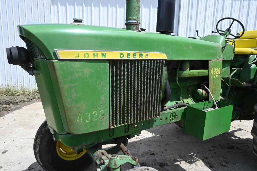 1972 John Deere 4320 2wd tractor