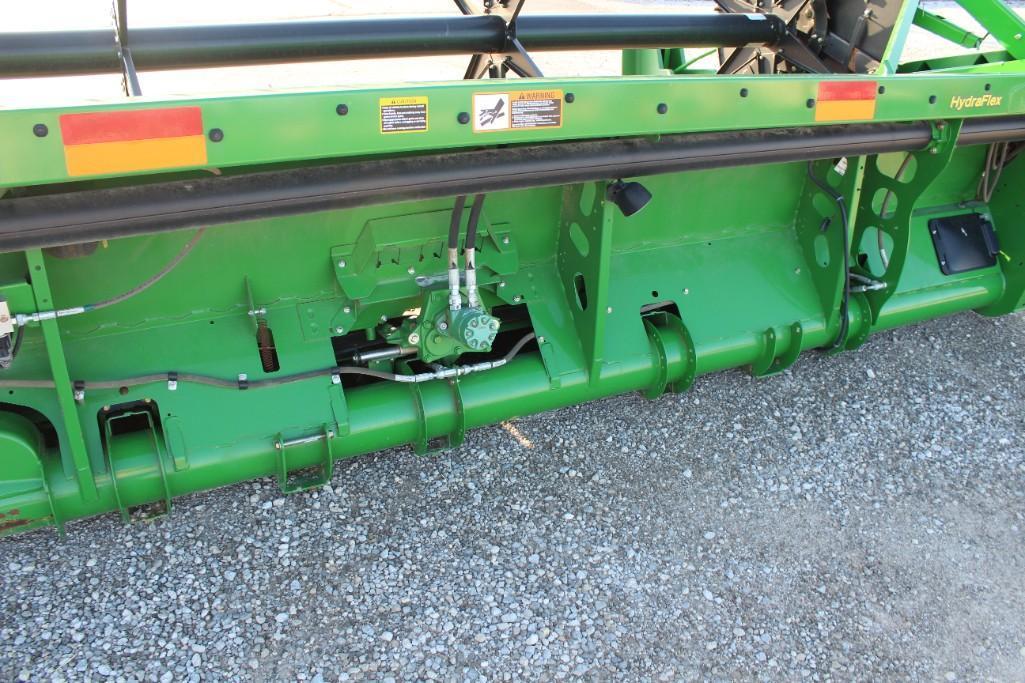 2013 John Deere 640FD 40' flex draper head