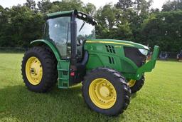 2015 John Deere 6140R MFWD tractor