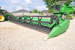 2014 John Deere 640FD 40' flex draper head