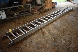 Werner 35 ft. aluminum extention ladder