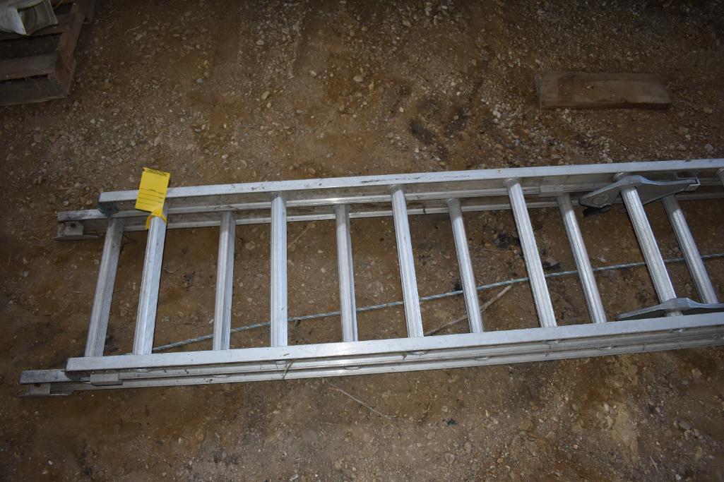 Werner 35 ft. aluminum extention ladder