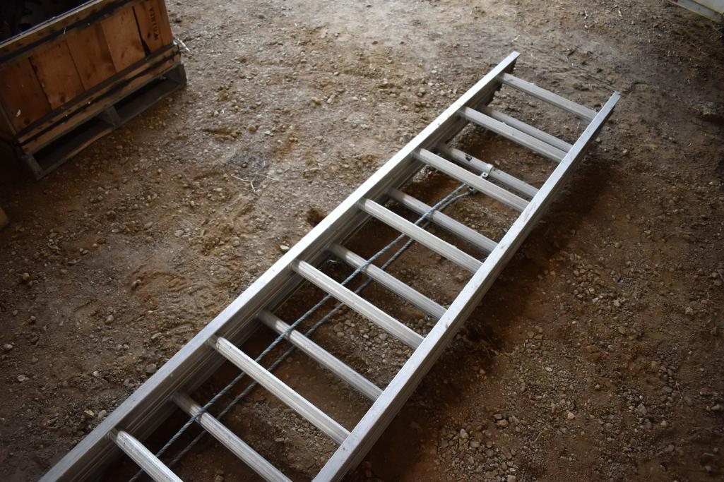 Werner 35 ft. aluminum extention ladder