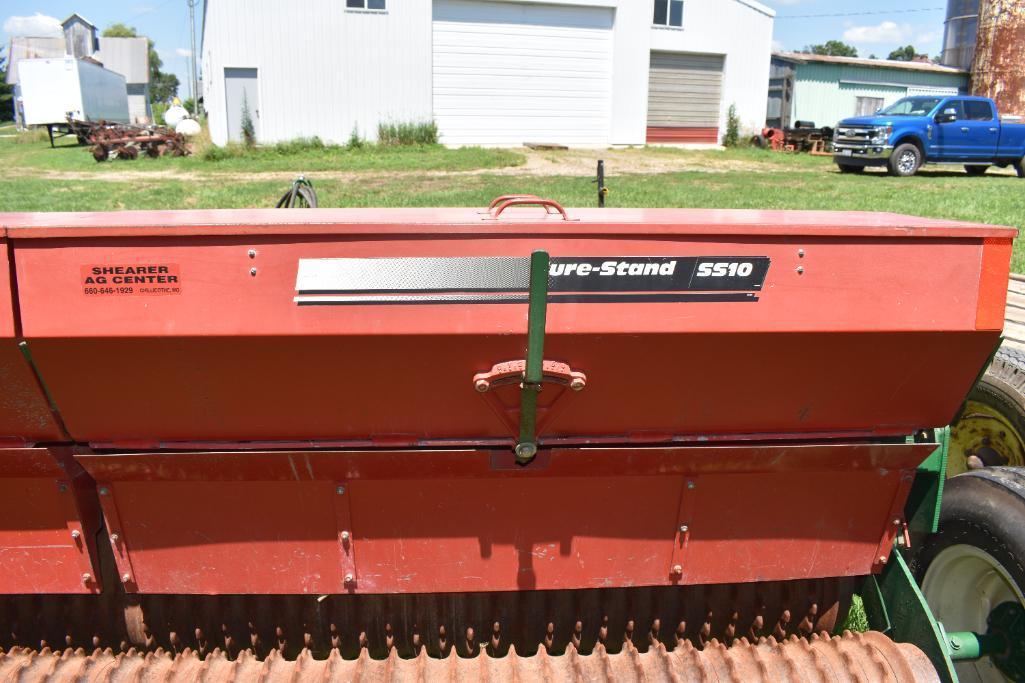 Brillion Sure-Stand SS10 10' pull type seeder