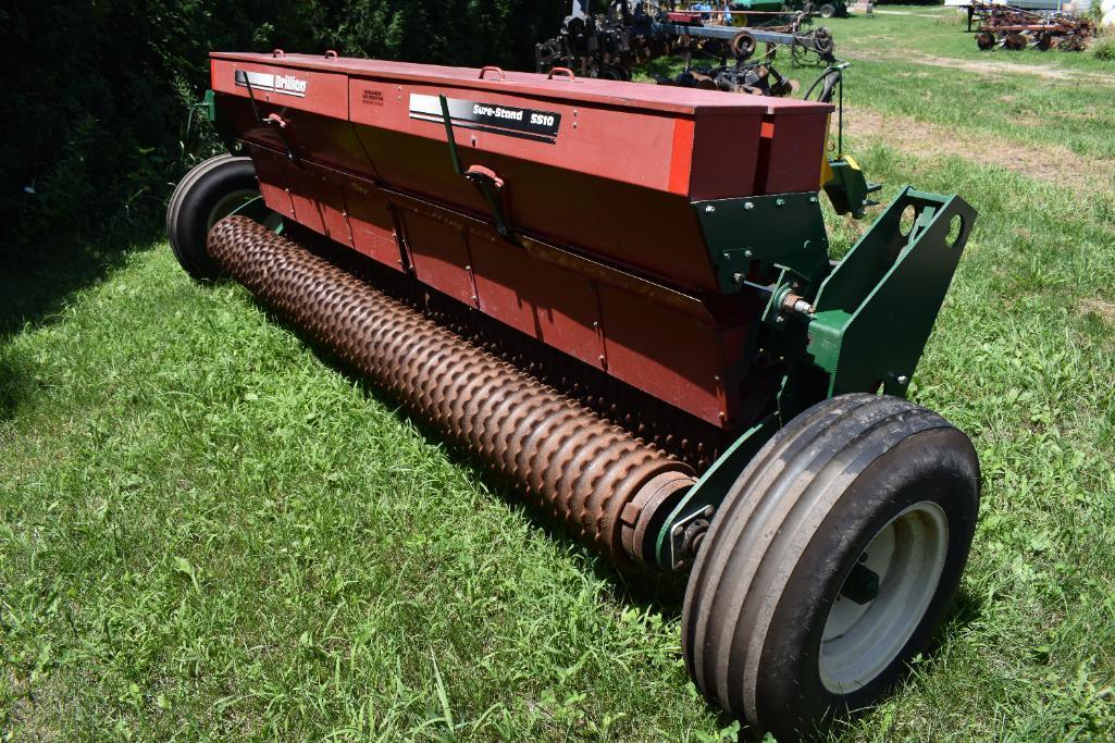 Brillion Sure-Stand SS10 10' pull type seeder