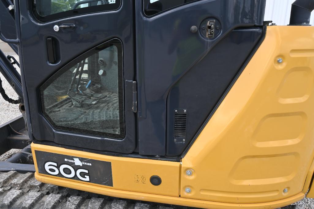 2018 John Deere 60G compact excavator