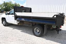 2015 Chevrolet Silverado 3500HD 4wd dump truck