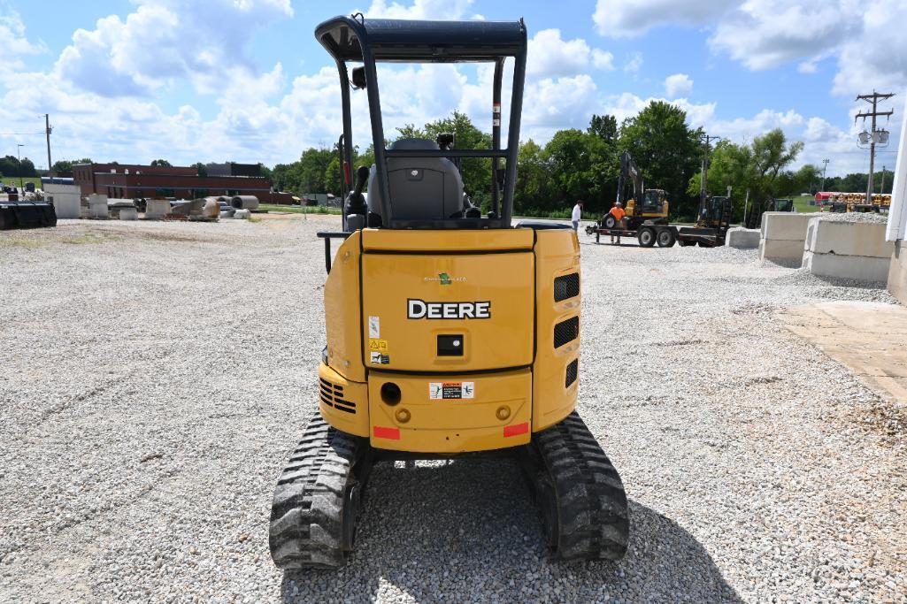 2018 John Deere 26G compact excavator