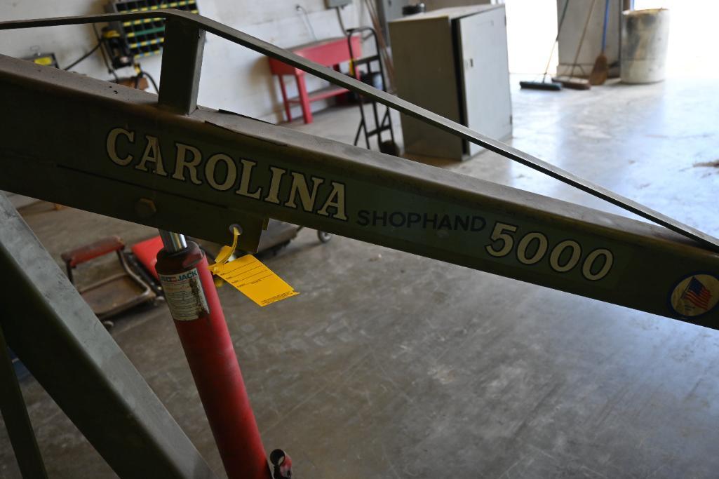 Carolina shophand 5000 engine hoist