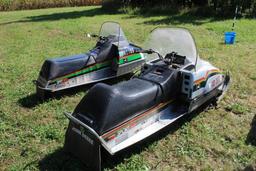 John Deere Sportfire Snowmobile