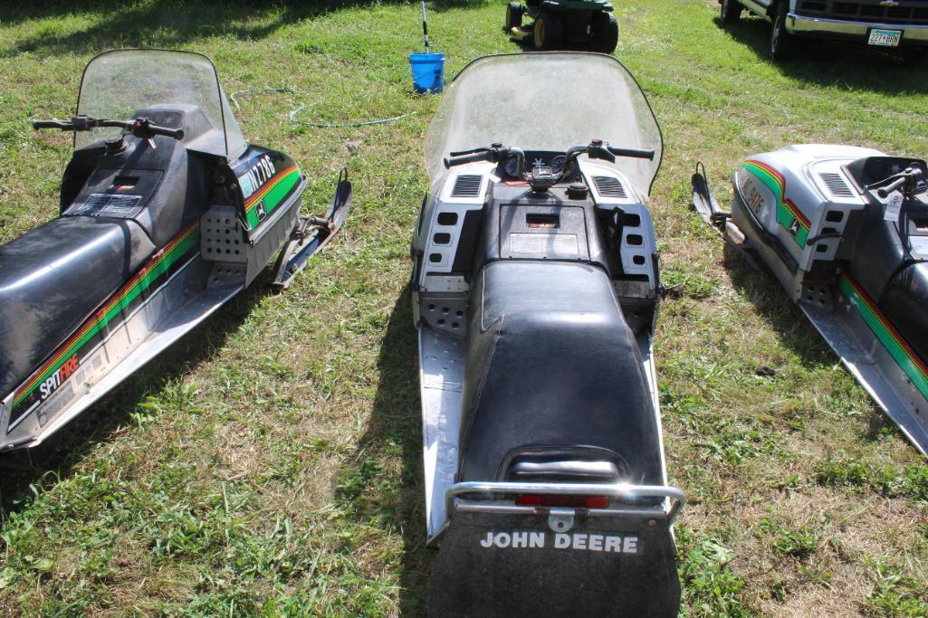 John Deere Sportfire Snowmobile