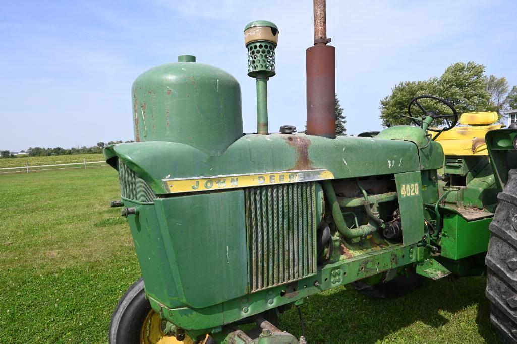 1966 John Deere 4020 2wd tractor