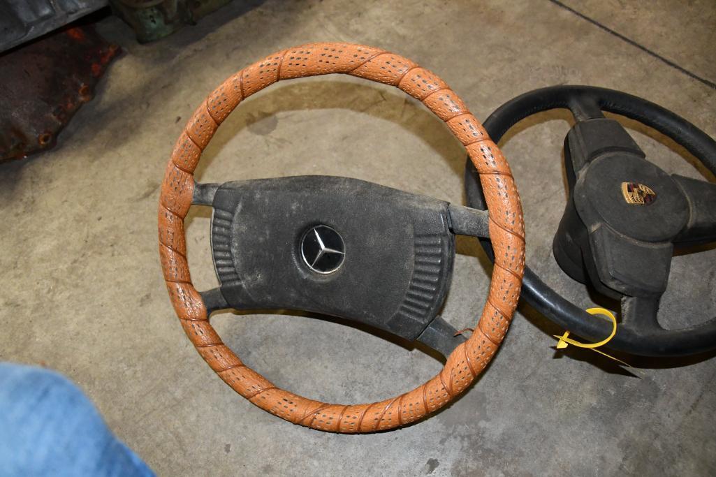 Mercedes Benz & Ferrari steering wheel