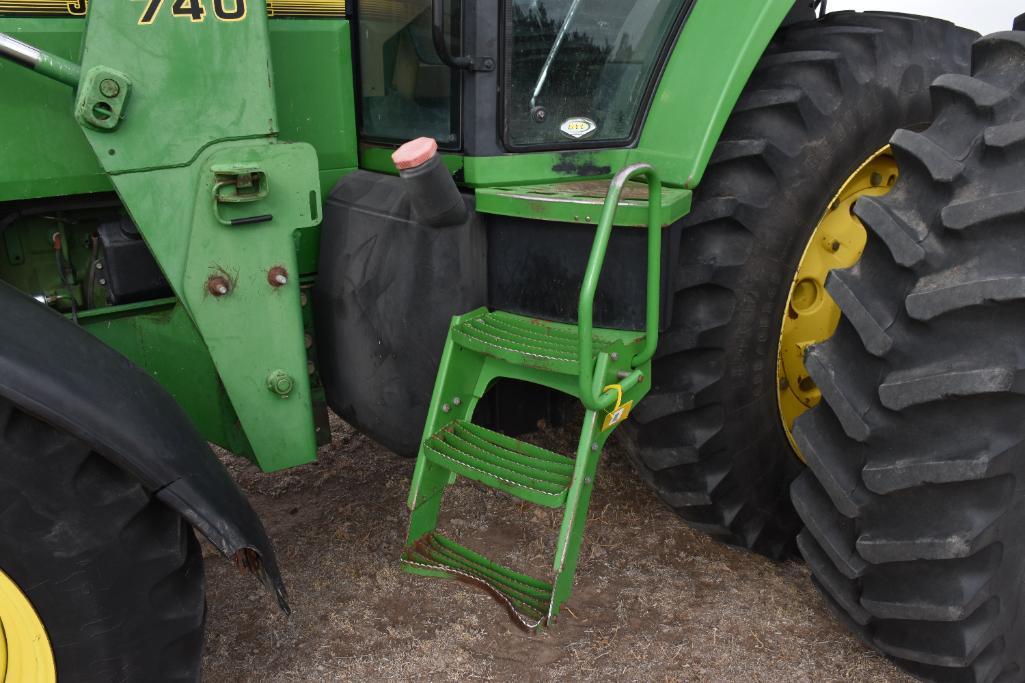 1993 John Deere 7800 MFWD tractor