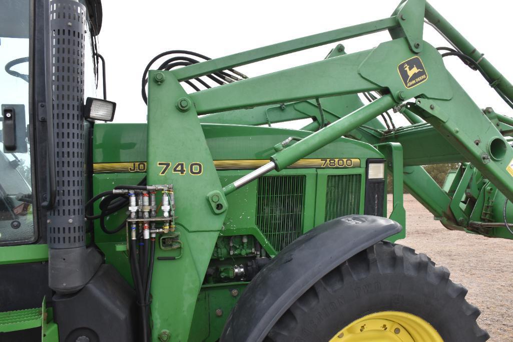 1993 John Deere 7800 MFWD tractor