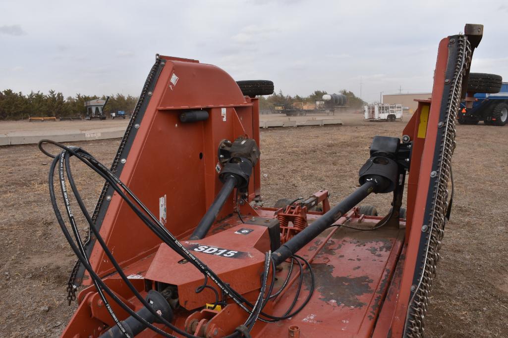 Rhino SD15 15' batwing mower