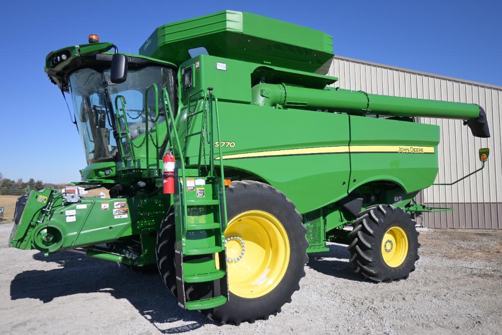 2020 John Deere S770 2wd combine