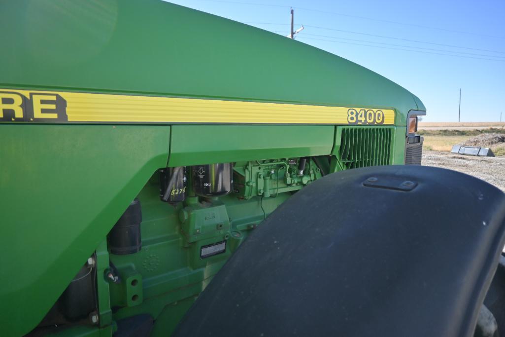 1998 John Deere 8400 MFWD tractor