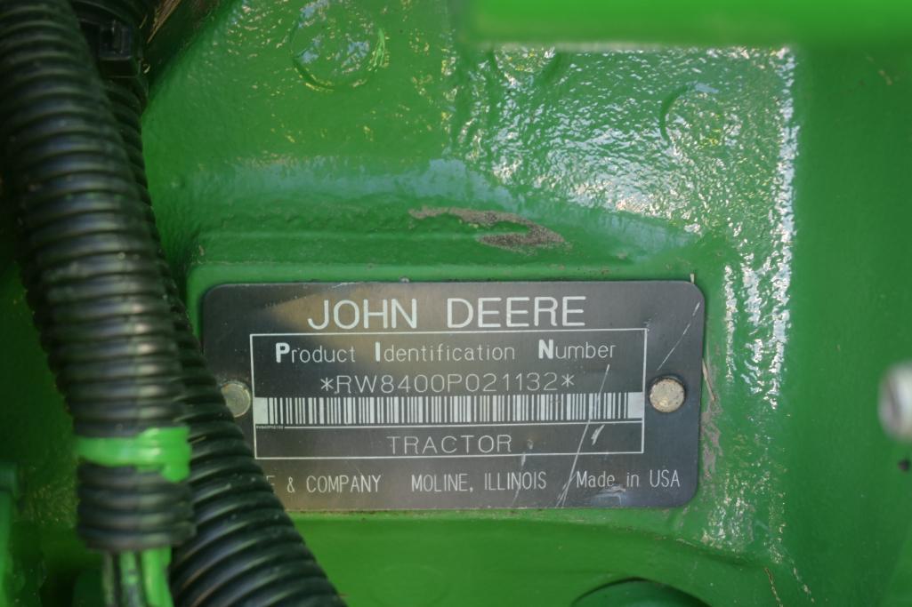 1998 John Deere 8400 MFWD tractor