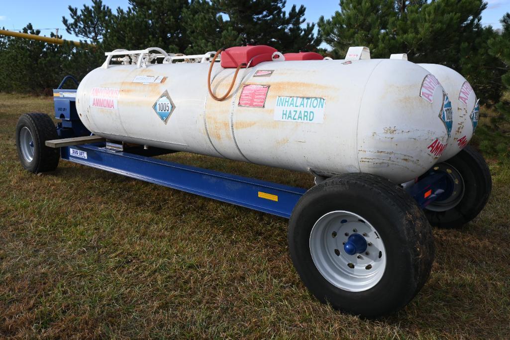 Duo-Lift dual NH3 tanks