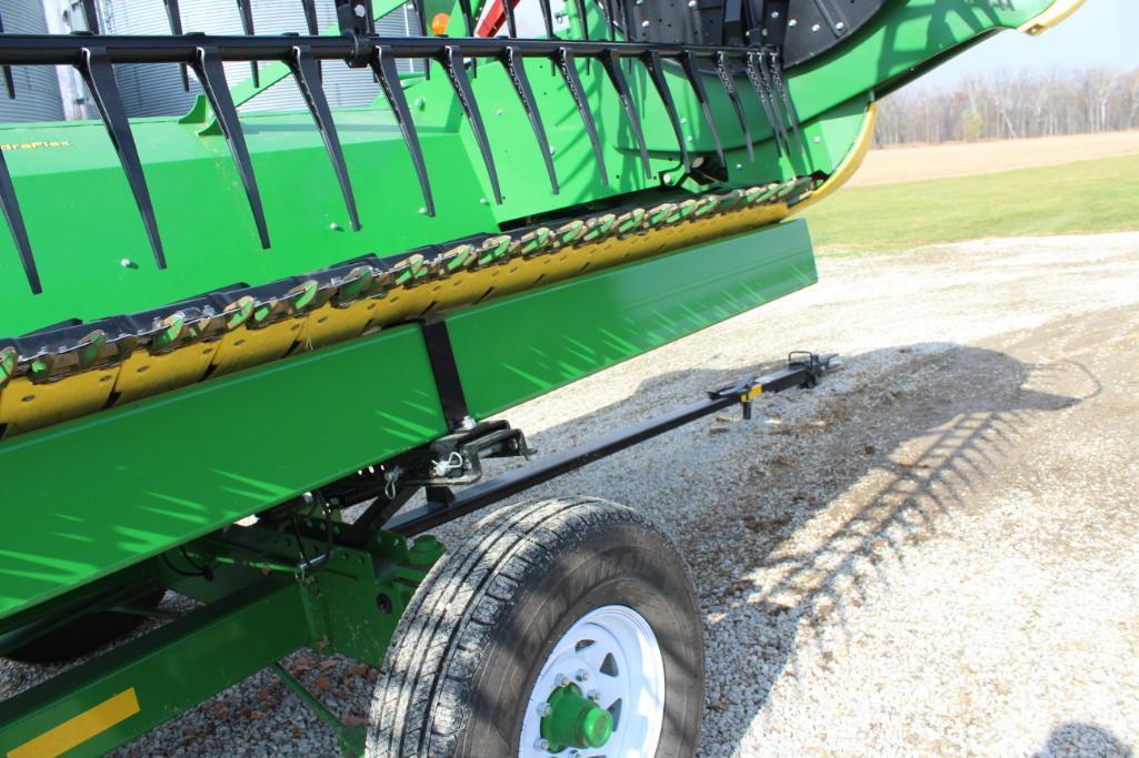 2018 John Deere 635FD 35' Hydraflex flex draper