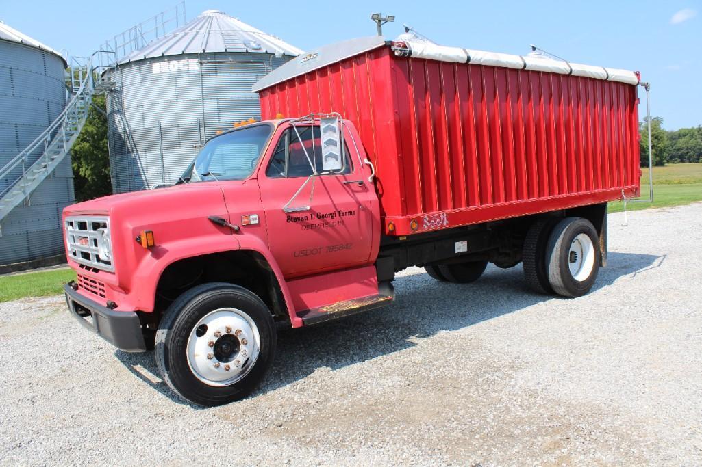 1987 GMC 7000 grain truck