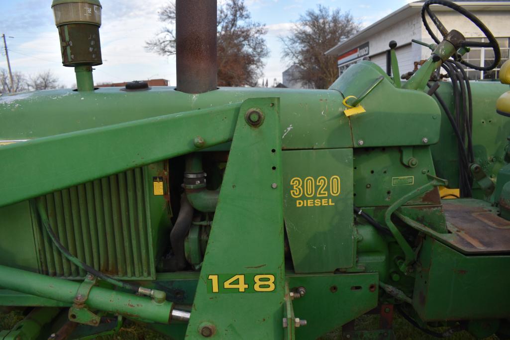 1964 John Deere 3020 2wd tractor