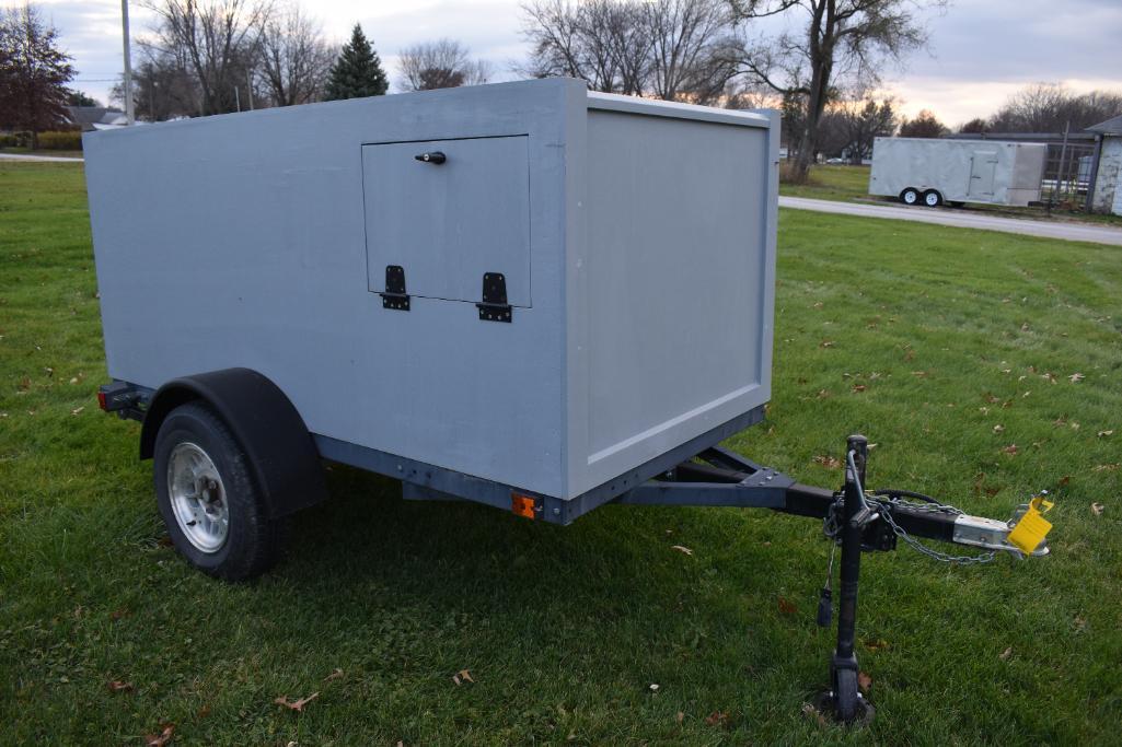 2016 Shop Built 8'X4'X40" camping equipment trailer