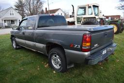 2002 Chevrolet 1500 4wd pickup