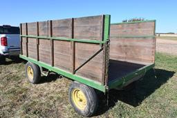 John Deere 6'x12' barge wagon