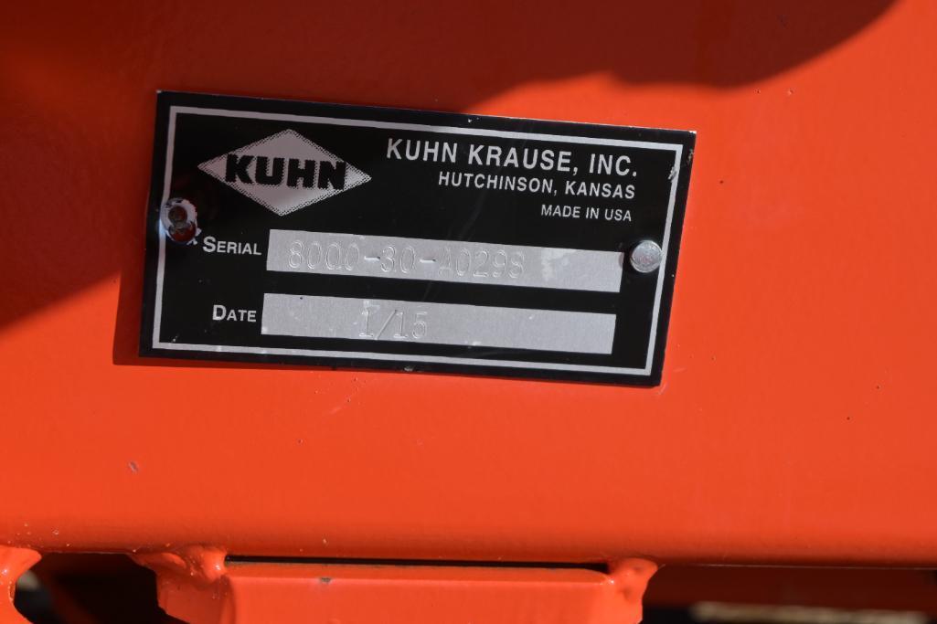 2015 Krause Excelerator 8000 30' vertical tillage tool