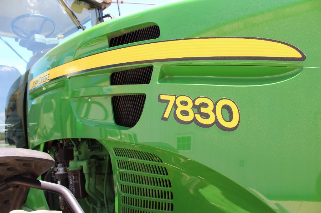 2010 John Deere 7830 MFWD tractor