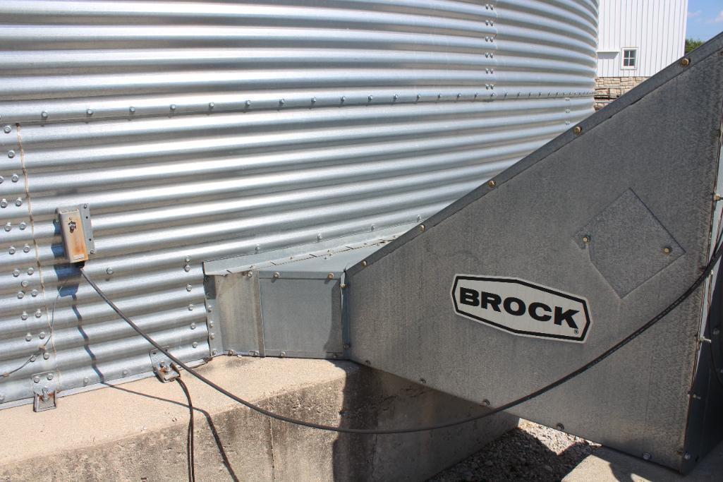 Brock 8-ring 36' grain bin
