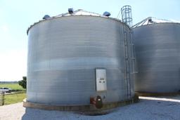 Brock 8-ring 36' grain bin