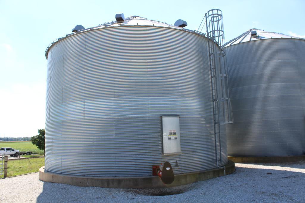 Brock 8-ring 36' grain bin