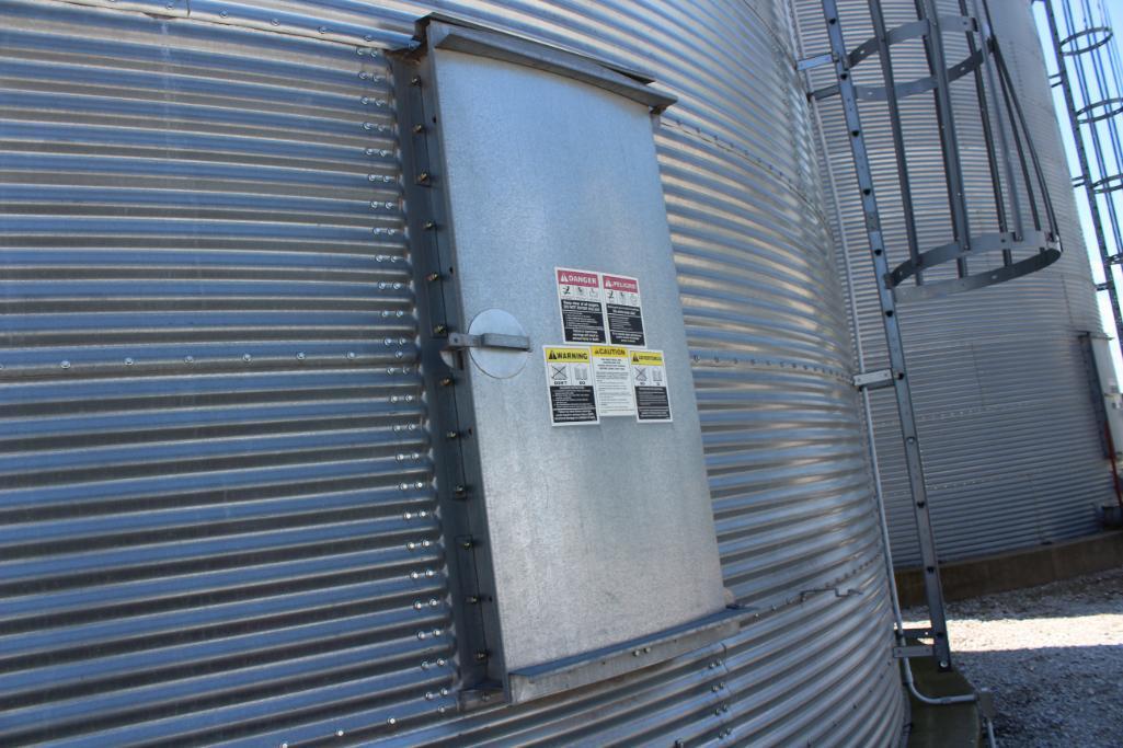 Brock 8-ring 36' grain bin