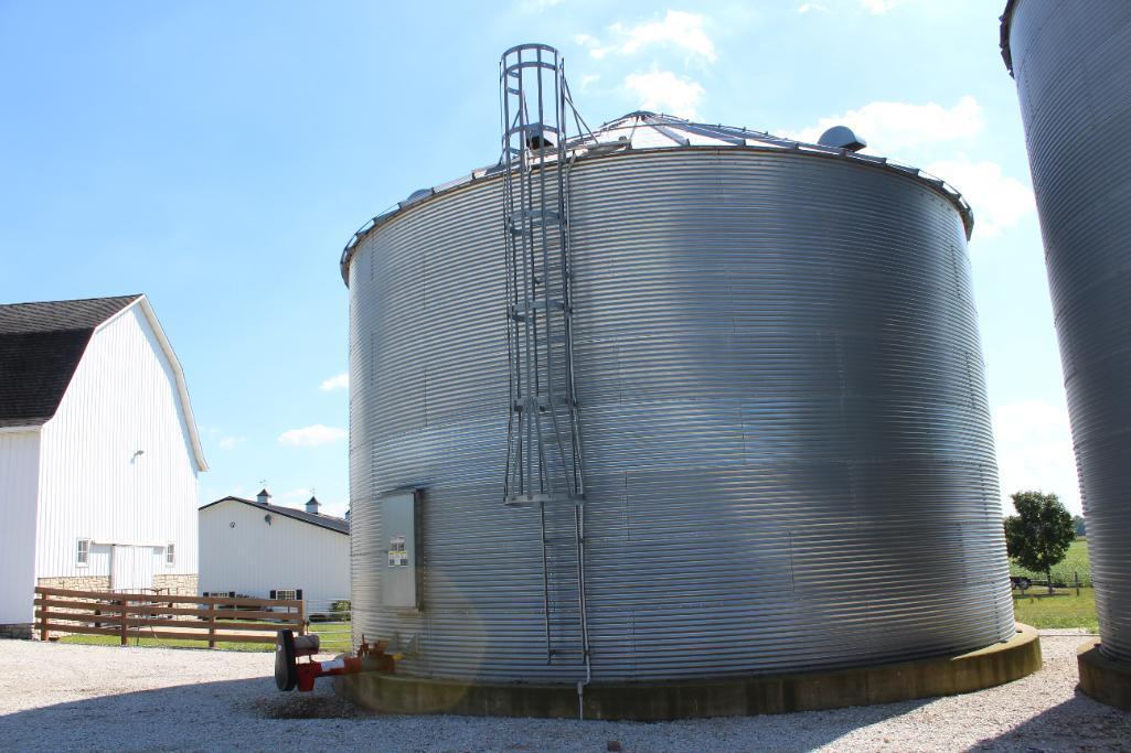 Brock 8-ring 36' grain bin