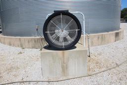 Brock 8-ring 36' grain bin