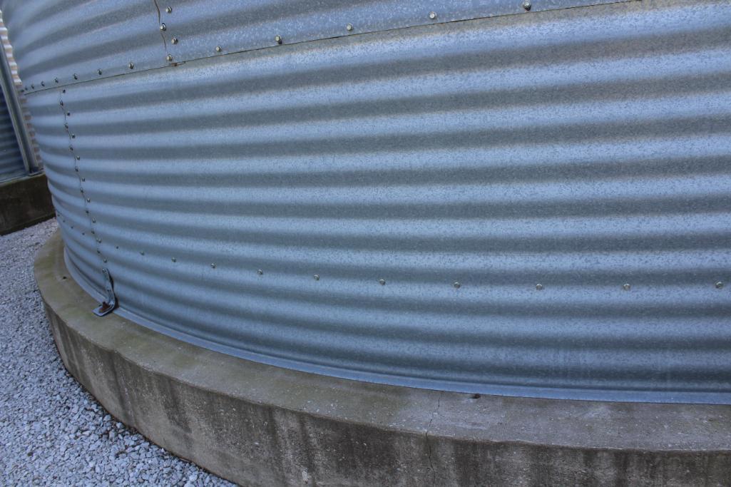 Brock 7-ring 30' grain bin