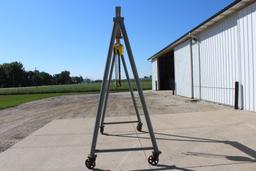 Inland A-Frame 2-ton shop hoist