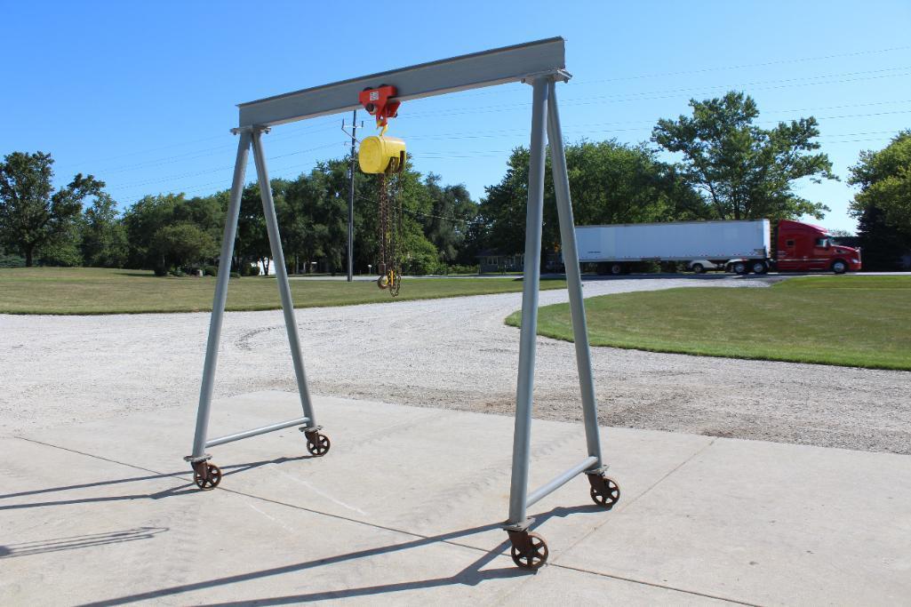 Inland A-Frame 2-ton shop hoist