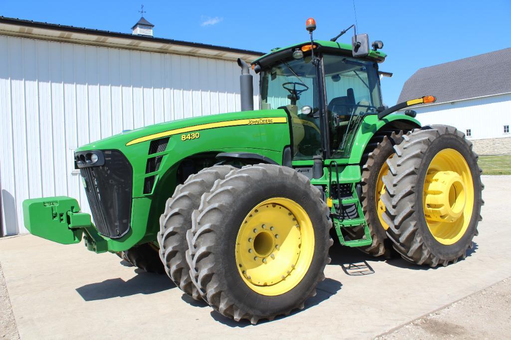 2009 John Deere 8430 MFWD tractor