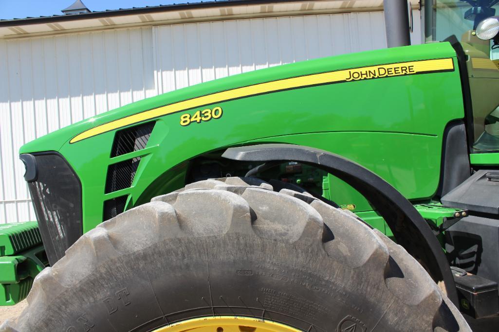 2009 John Deere 8430 MFWD tractor