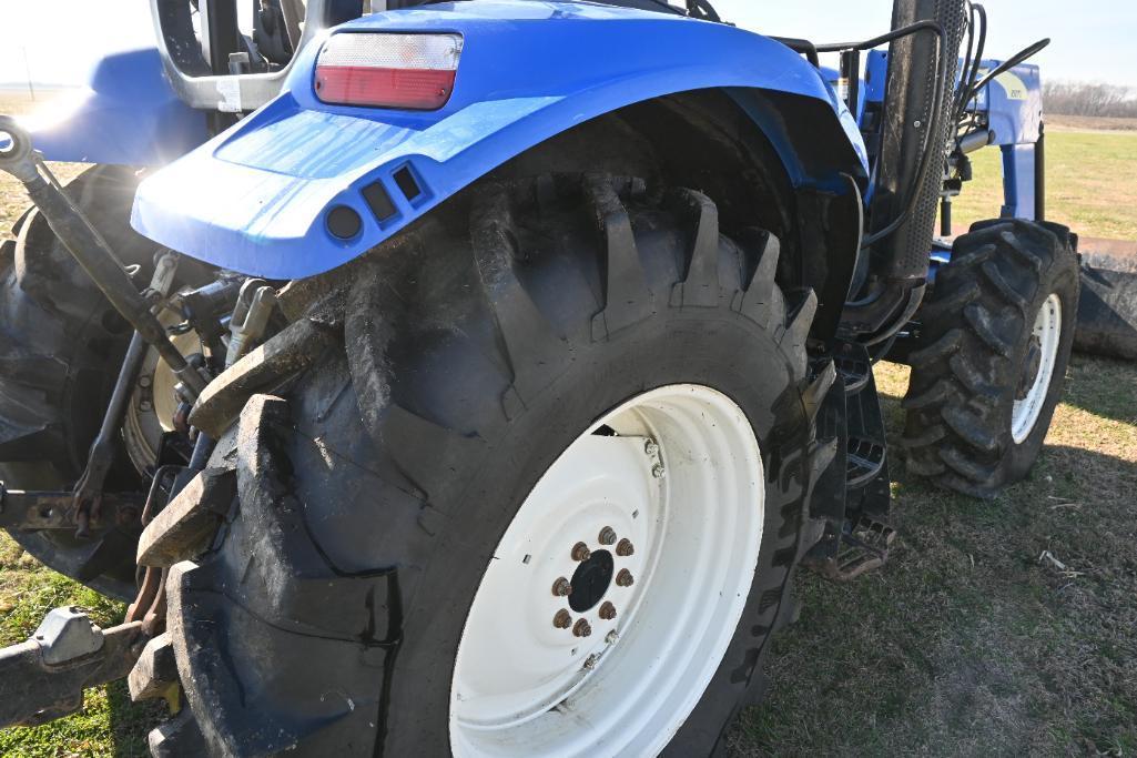 2007 New Holland T6030 MFWD tractor